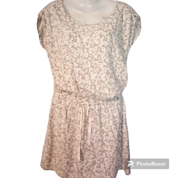 Loft roll tab sleeve elastic waist dress - Picture 1 of 11